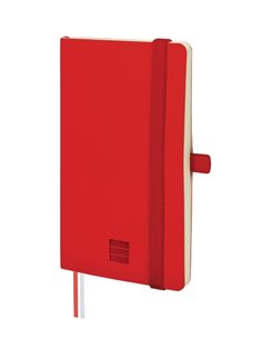 Finocam Nexo Cahier de Couverture souple - 72 Feuilles - 90x150mm - Papier Crema de 80g/m2 - Poche Intérieur - Fermeture Avec Go