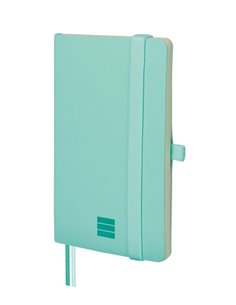 Finocam Nexo Cahier de Couverture souple - 72 Feuilles - 90x150mm - Rayado Horizontal - Papier Crema de 80g/m2 - Poche Intérieur