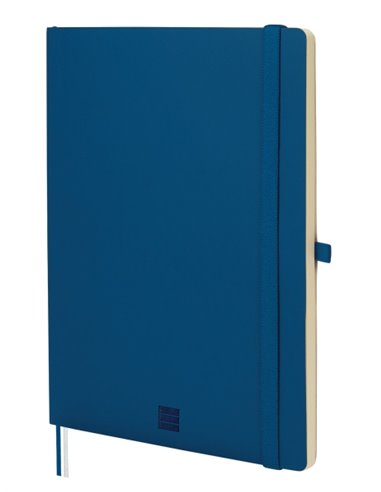 Finocam Nexo Cahier de Couverture souple - 72 Feuilles - Format B5 - 176x250mm - Papier Crema de 80g/m2 - Poche Intérieur - Ferm