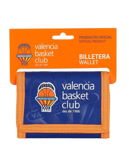 Safta Valencia Basket Billetera - Cabecera Pour Colgar - Fermeture Avec Velcro - Multiples Compartiments - Poche Pour Monedas - 