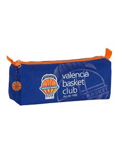 Safta Valencia Basket Trousse - Fermeture éclair - 1.2L - 210x70x80mm - Couleur Bleu Foncé