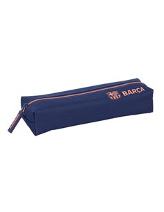 Safta F.C.Barcelona 2ª Equipacion Trousse - Fermeture éclair - Goma Élastique - 0.53L - 220x70x40mm - Couleur Bleu Marine