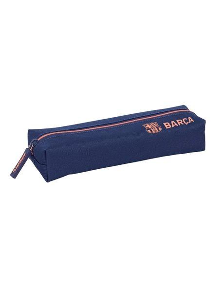 Safta F.C.Barcelona 2ª Equipacion Trousse - Fermeture éclair - Goma Élastique - 0.53L - 220x70x40mm - Couleur Bleu Marine