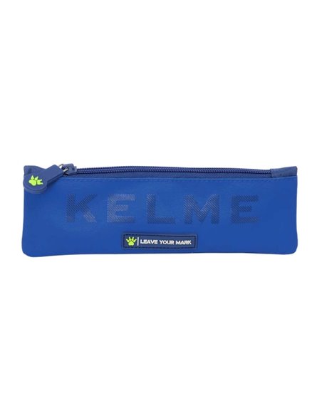 Safta Kelme Blue Trousse - Fermeture éclair - 0.10L - 200x10x60mm - Couleur Bleu