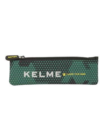 Safta Kelme Camo Trousse - Fermeture éclair - 0.10L - 200x10x60mm - Couleur Vert Camuflaje