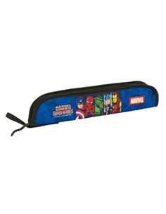 Safta Avengers Portaflautas - Intérieur Acolchado - Alojamiento Pour Varilla - Anse Latéral - Borde Reforzado - 0.6L - 370x20x80