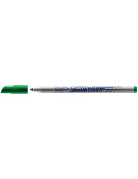 Bic Velleda 1721 Feutre Pour Tableau - Pointe Fina - Trait de 1.5mm - Borrado Optimo - Couleur Vert