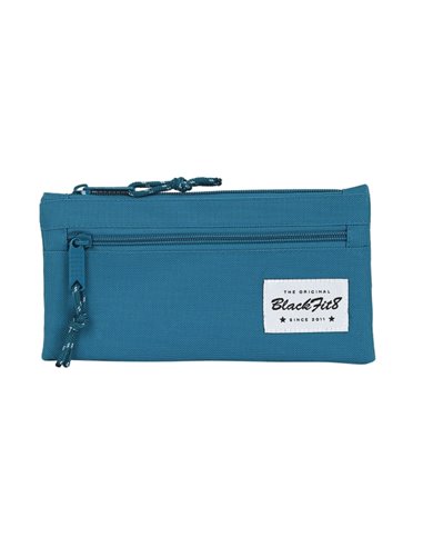 Safta Blackfit8 Egeo Trousse - Poche Avec Fermeture éclair - 0.25L - 220x10x110mm - Couleur Bleu