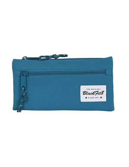 Safta Blackfit8 Egeo Trousse - Poche Avec Fermeture éclair - 0.25L - 220x10x110mm - Couleur Bleu