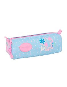 Safta Blackfit8 Smile Trousse - Fermeture éclair - 1.2L - 210x70x80mm - Couleur Bleu Clair