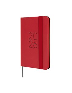 Finocam Flexi Lisa Agenda - Annuel 2026 - Couverture souple - Format F2 - 85x13x130mm - Semaine sur 2 pages Horizontal - Couleur