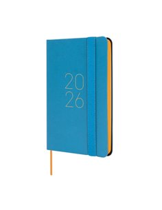Finocam Flexi Lisa Agenda en Catalan - Annuel 2026 - Couverture souple - Format F2 - 85x13x130mm - Semaine sur 2 pages Horizonta