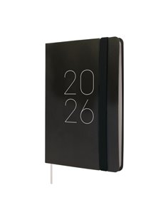 Finocam Flexi Lisa Agenda - Annuel 2026 - Couverture souple - Format F4 - 120x13x172mm - Semaine sur 2 pages Horizontal - Couleu