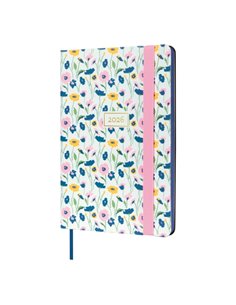 Finocam Flexi Joy Agenda en Catalan - Annuel 2026 - Couverture souple - Format F4 - 120x13x172mm - Semaine sur 2 pages Horizonta