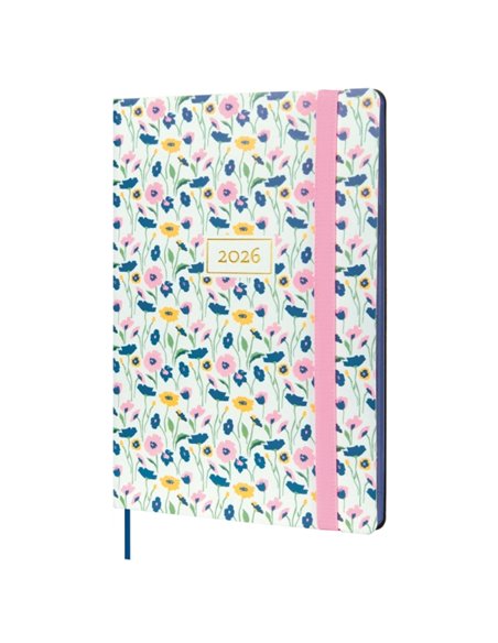 Finocam Flexi Joy Agenda en Catalan - Annuel 2026 - Couverture souple - Format FA5 - 151x13x214mm - Semaine sur 2 pages en Verti
