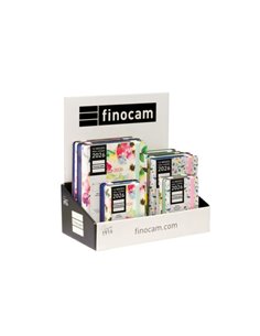 Finocam Flexi Joy Présentoir Avec 15 Agendas Surtidas en Catalan - Annuel 2026 - Couverture souple - Couleur Assortis