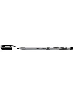 Bic Intensity Medium Feutre de Pointe Media de 0.8mm - Encre Avec Base de Eau - Couleur Noir
