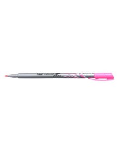 Bic Intensity Medium Feutre de Pointe Media de 0.8mm - Encre Avec Base de Eau - Couleur Rose