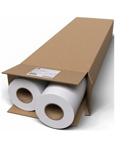 HP Pack de 2 Rollos Papier Plotter Blanc Brillante 90gr 36" - 914mm x 45.7m - (Pack 2 x C6036A)