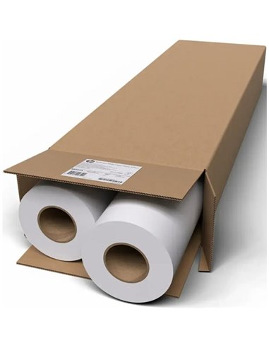 HP Pack de 2 Rollos Papier Plotter Blanc Brillante 90gr 36" - 914mm x 45.7m - (Pack 2 x C6036A)