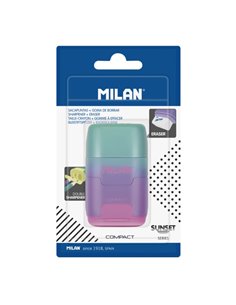 Milan Compact Sunset Afilaborra - Cuchilla de Acier de Sécurité - Couleur Violet