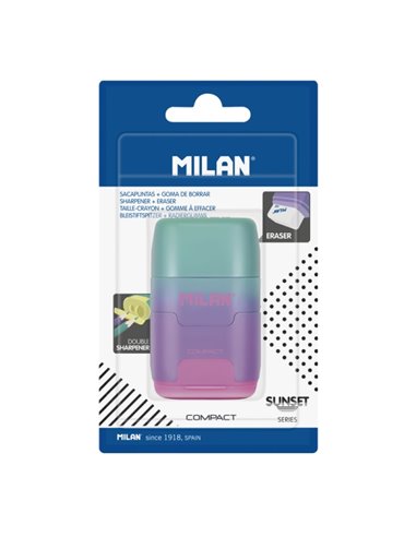 Milan Compact Sunset Afilaborra - Cuchilla de Acier de Sécurité - Couleur Violet