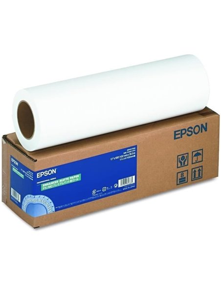 Epson Enhanced Matte Bobina de Papier Mate Pour Plotter - 189gr 17" 432mm x 30.5m