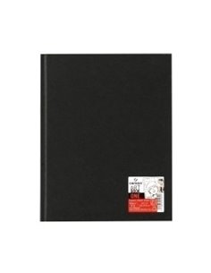 Canson Sketch One Cahier Avec 98 Feuilles - 21.6x27.9cm - 100g - Grano Fino - Couleur Blanc