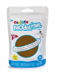Pack Carioca Modelight 50gr Pasta de Moldear - Super Légère - Élastique - Maleable - Se Seca al Aire - No Ensucia - Reutilizable