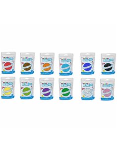 Carioca Modelight Pack de 12 Pastas de Moldear Super Légère - Élastique et Maleable - Se Seca al Aire - No Ensucia les Manos - R