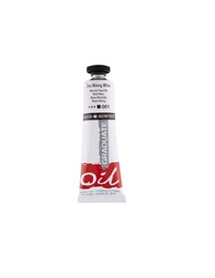 Daler Rowney Graduate Pintura al Oleo - Tubo de Aluminium - 38ml - Couleur Blanc Zinc de Mezcla