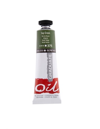 Daler Rowney Graduate Pintura al Oleo - Tubo de Aluminium - 38ml - Couleur Vert Vejiga