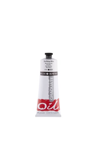 Daler Rowney Graduate Pintura al Oleo - Tubo de Aluminium - 220ml - Couleur Blanc Zinc de Mezcla