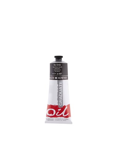 Daler Rowney Graduate Pintura al Oleo - Tubo de Aluminium - 220ml - Couleur Sombra Natural