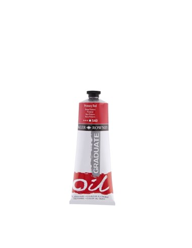 Daler Rowney Graduate Pintura al Oleo - Tubo de Aluminium - 220ml - Couleur Rouge Primario