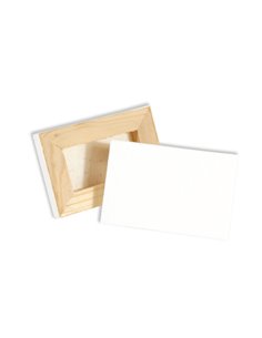 Daler Rowney Simply Lienzo Mini - Rectangulo - 5.1x7.7cm - Couleur Blanc