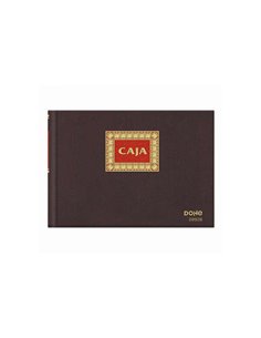 Dohe Cahier de Tela Premium - 100 Feuilles Numeradas - Encuadernacion en Tela de Primera Qualité - Double Estampacion en Rouge e