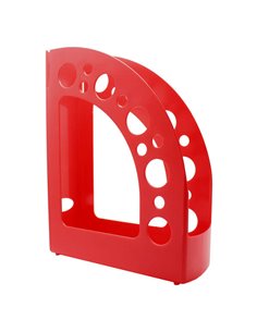 Dohe +Mab Revistero de Poliestireno de Haute qualité - Dimensions 80x318x245mm - Material 100% Reciclable - Couleur Rouge