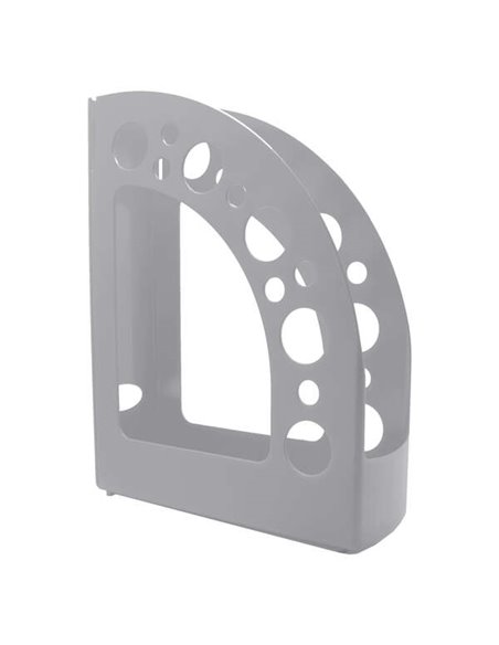Dohe +Mab Revistero de Poliestireno de Haute qualité - Dimensions 80x318x245mm - Material 100% Reciclable - Couleur Gris