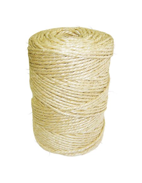 Dohe Bobina de Cuerda Pour Paqueteria 400g - Sisal Résistant - Especial Pour todo tipo de Aplicaciones