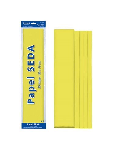 Dohe Papier Seda de 18g - 50x70cm - Idéal Pour Manualidades et Decoracion - Se Sirve en Bolsas de 25 Feuilles