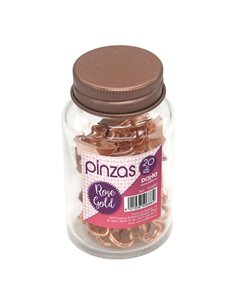 Dohe Pinzas Metalicas - 19mm - Résistant et Durable - Idéal Pour Sujetar Documentos