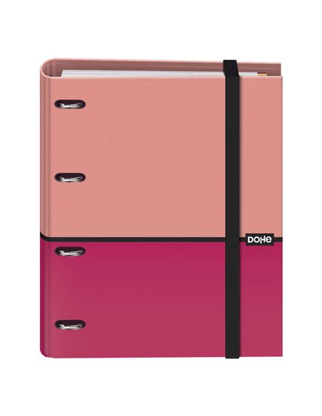 Dohe Cahier de Notas - 35mm - Cubierta en Carton Forrado Avec Papier Impreso à Todo Couleur et Plastificado Brillo - Mecanismo d
