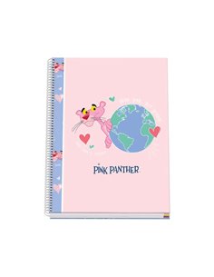 Dohe Cahier en Spirale de Couverture rigide A4 - 228x300mm - Cubierta en Carton Forrado Avec Papier Impreso à Todo Couleur et Pl