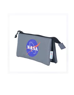 Dohe Trousse Triple Compartimento - Fabricado en Polyester Flexible et Résistant - Fermeture Double de Cremalleras - Idéal Pour 