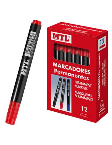 Dohe Marcadores Permanentes - Pointe Conica de 2mm - Résistant à l'eau et Séchage rapide - Idéal Pour Rotular en Cualquier Super