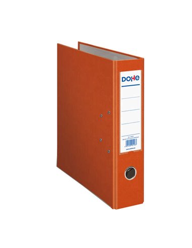 Dohe Archivador de Palanca Taille A4 - Lomo Ancho 70mm - Ollao, Rado et Tarjetero en le Lomo - Carton Forrado Avec Polipropileno