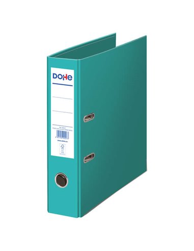 Dohe Ecofile Archivador de Palanca Taille Folio 320x285mm - Carton Rigido Forrado - Ollao, Rado, Tarjetero Adhésif - Cantonera L