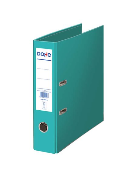 Dohe Ecofile Archivador de Palanca Taille Folio 320x285mm - Carton Rigido Forrado - Ollao, Rado, Tarjetero Adhésif - Cantonera L