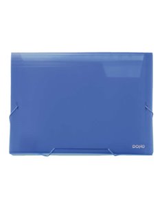 Dohe Clasificadores Acordeon de 13 Departamentos - Taille A4 Apaisado - Fabricados en Polipropileno Translucido de 700 Micras - 